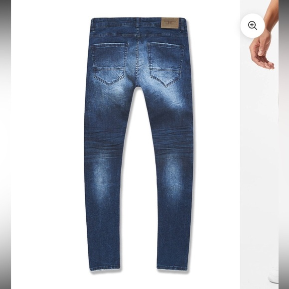 - JORDAN CRAIG ROSS LEGACY EDITION MENS SKINNY JEAN BLIE WASH 30/32 - Picture 2 of 7